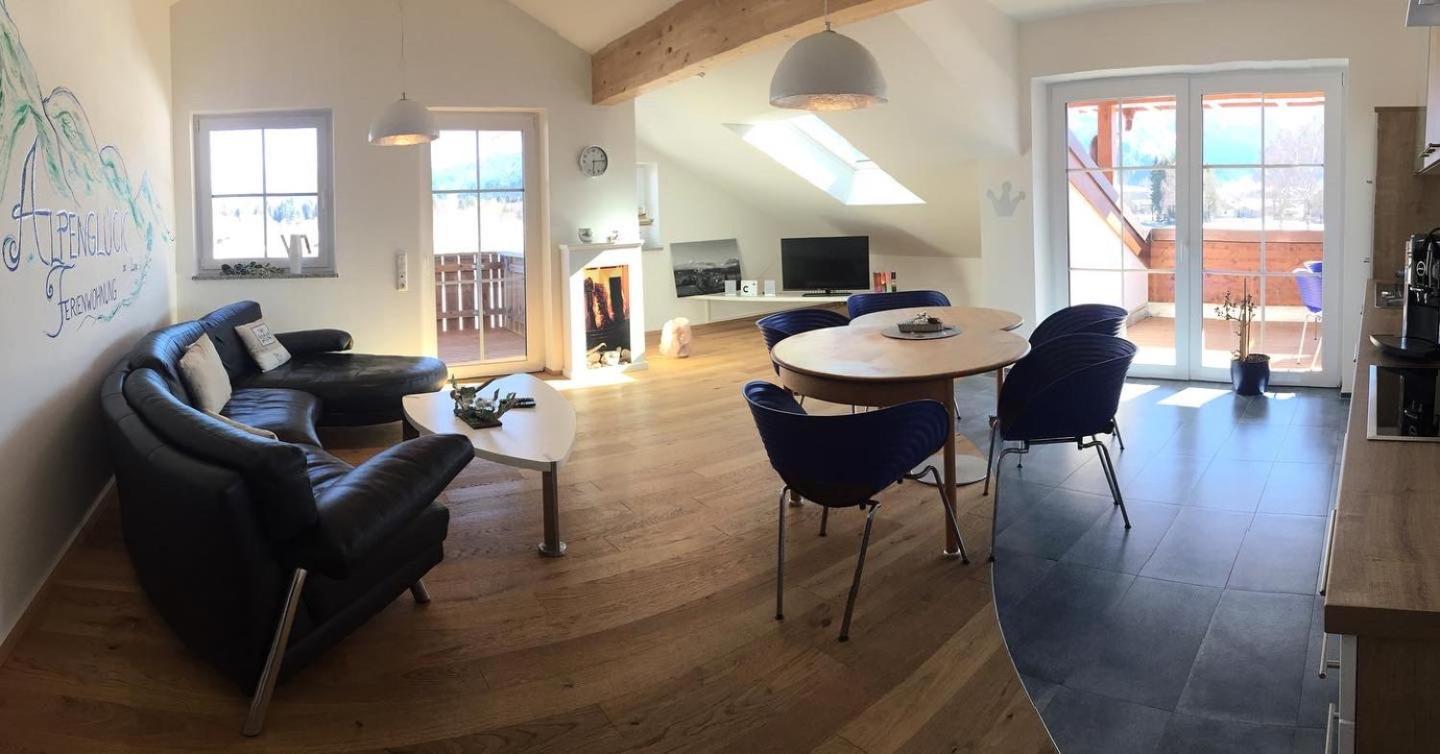 Alpenglück de Luxe Ferienwohnung am Forggensee Schwangau Exterior foto